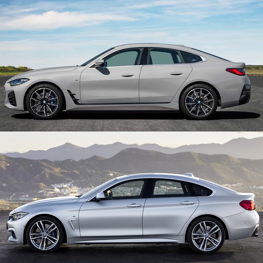 El BMW Serie 4 Gran Coupé cambia sus dimensiones