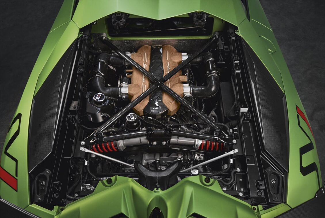 El motor V12 de Lamborghini: una mecánica para topes de gama