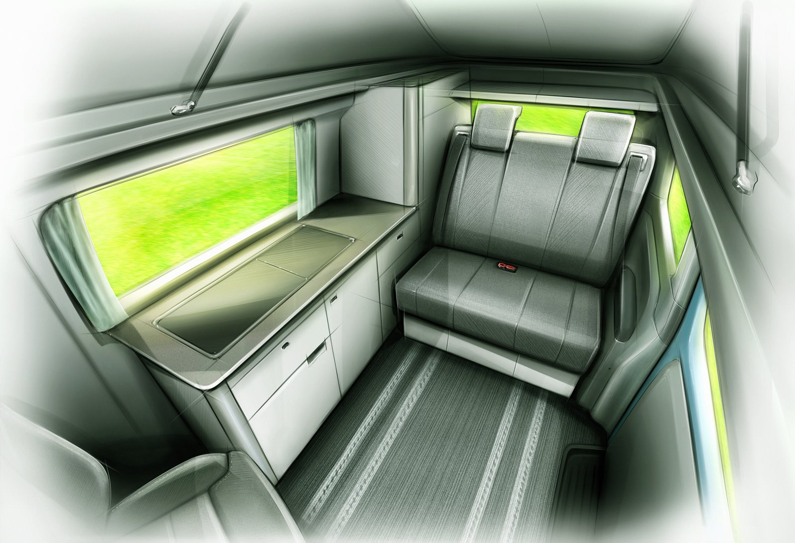 Interior LEVC e-Camper