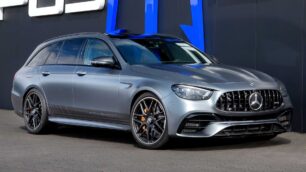 Existen coches que resultan espectaculares según salen de fábrica, como el Mercedes-AMG E 63 S 4MATIC+ de Posaidon