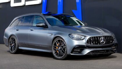 Existen coches que resultan espectaculares según salen de fábrica, como el Mercedes-AMG E 63 S 4MATIC+ de Posaidon