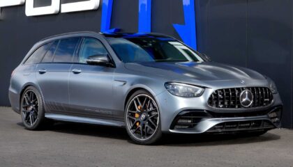 Existen coches que resultan espectaculares según salen de fábrica, como el Mercedes-AMG E 63 S 4MATIC+ de Posaidon