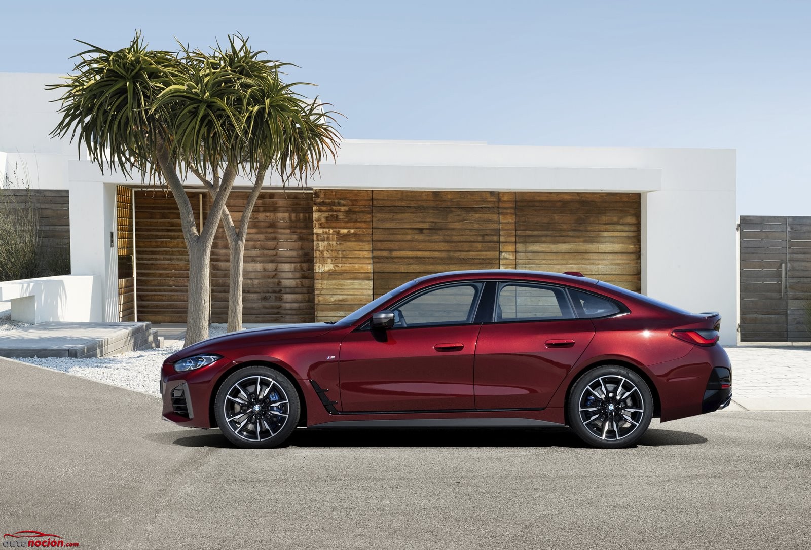 Lateral BMW Serie 4 Gran Coupé