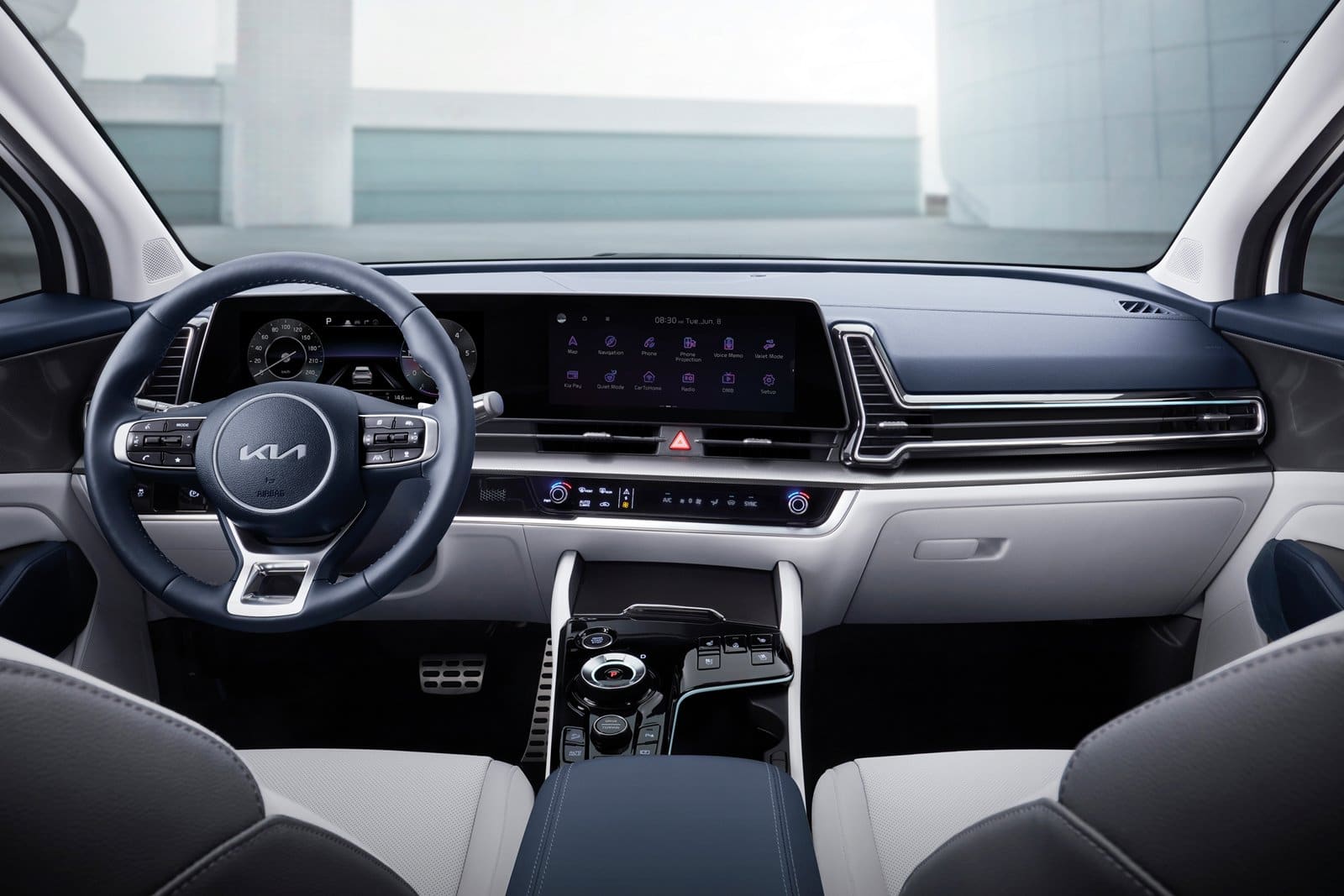 Interior nuevo Kia Sportage