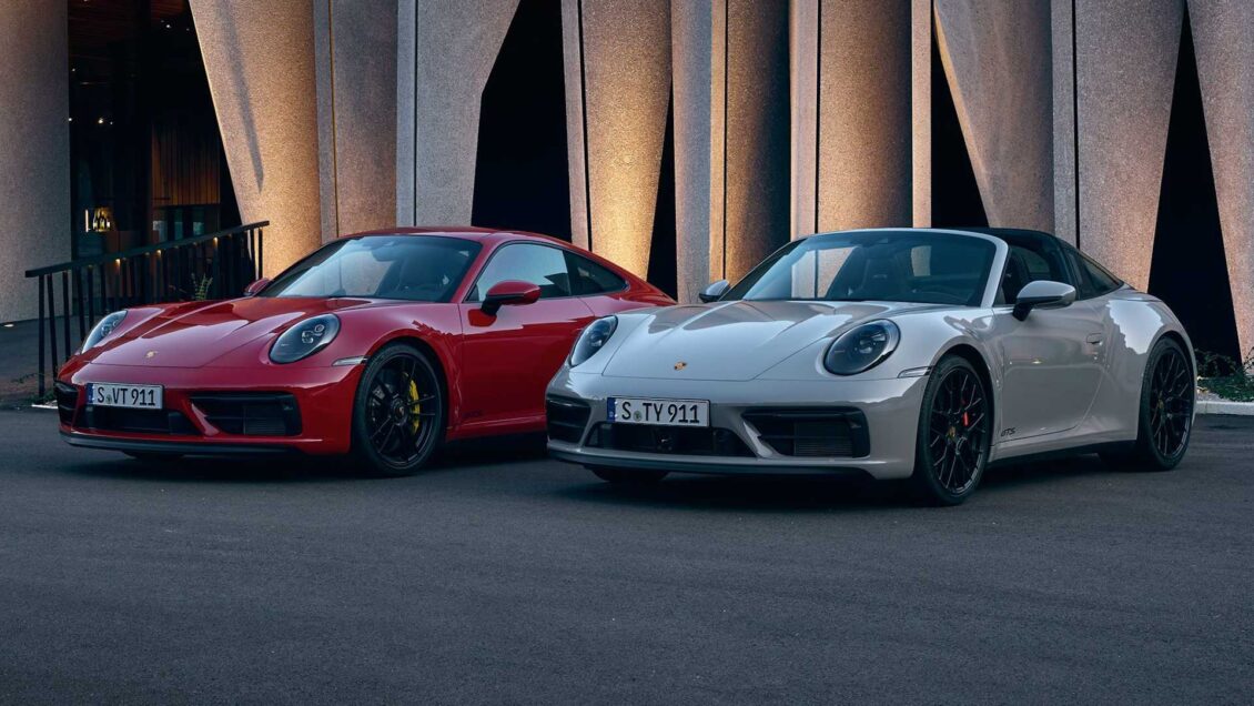 Llegan los nuevos Porsche 911 GTS 2022 en formato Coupé, Cabrio y Targa