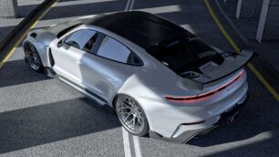 El Porsche Taycan de Avante Design es uno de los más radicales que conocemos