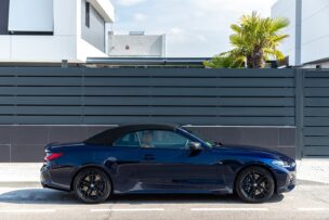 Lateral capota cerrada BMW 430i Cabrio