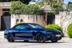 Vista delantera BMW 430i Cabrio