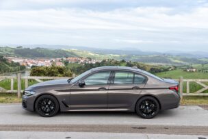 Lateral BMW 520d Berlina