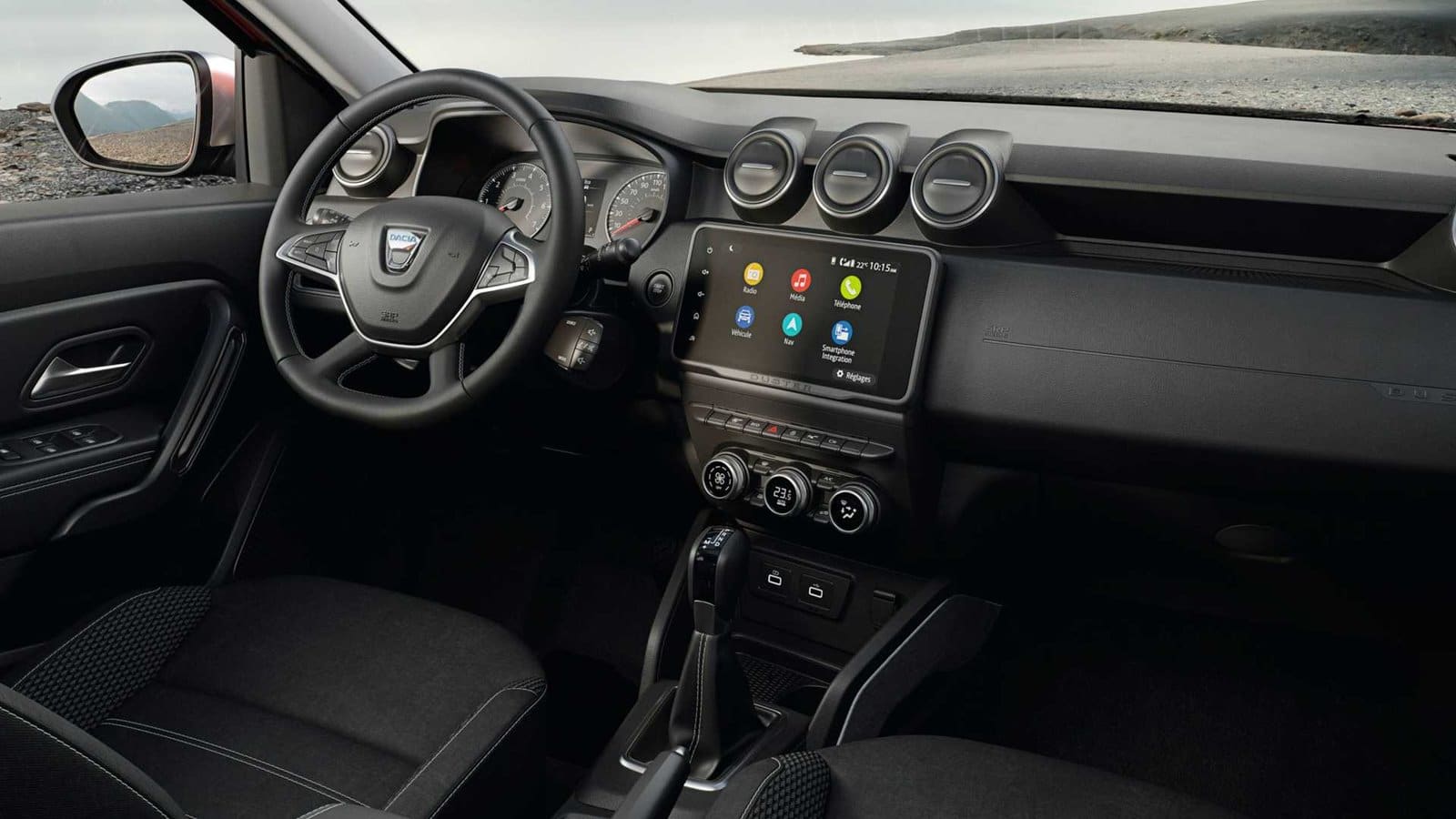 interior restyling del Dacia Duster