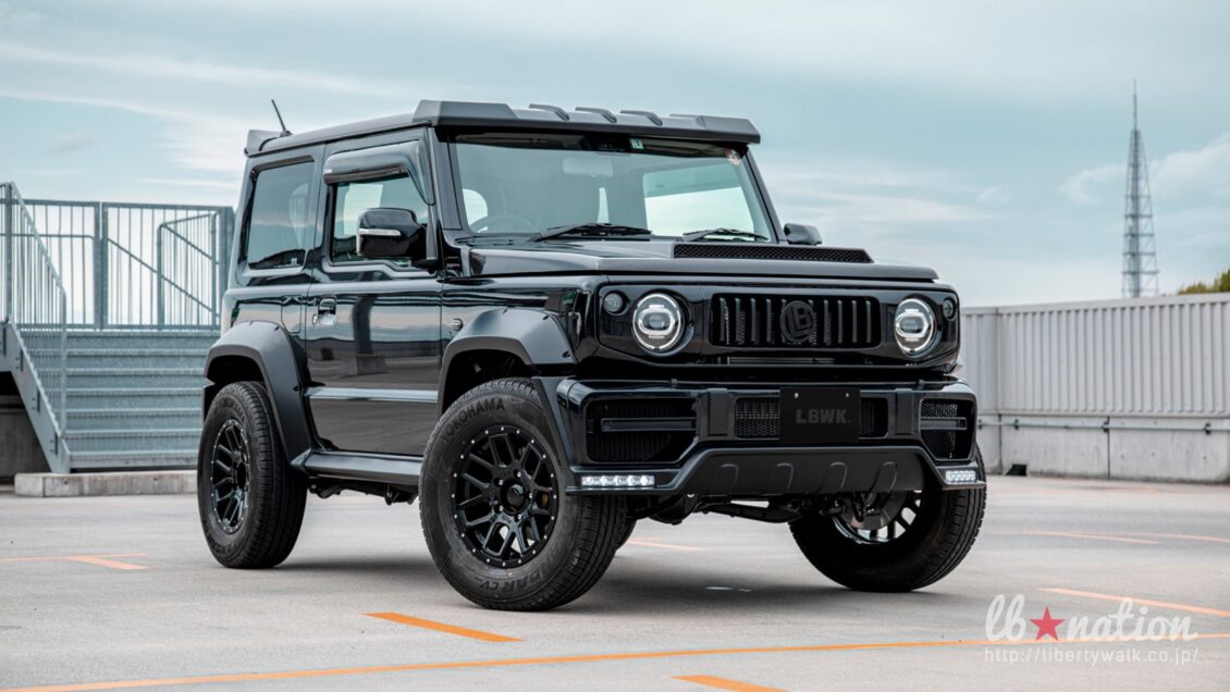 Este Suzuki Jimny quiere parecerse al todopoderoso Mercedes-AMG G 63