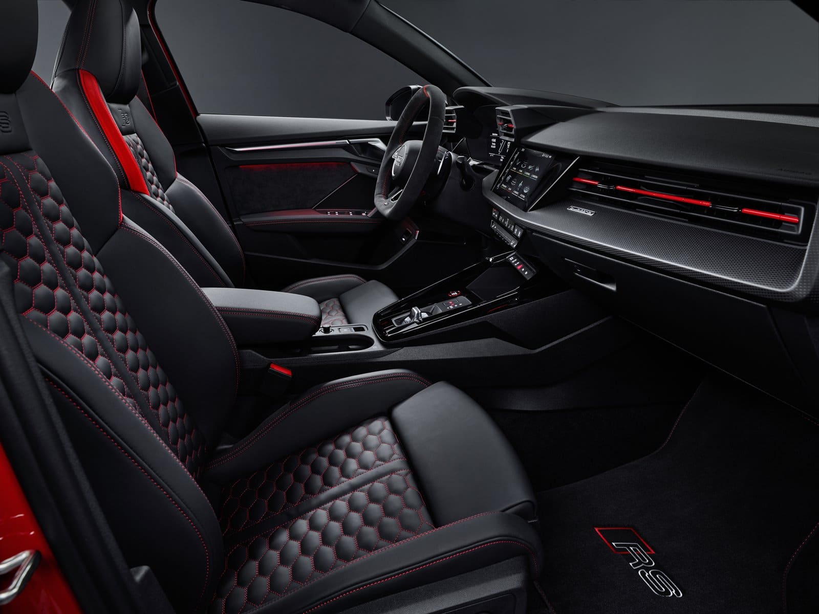 nuevo Audi RS 3 asientos