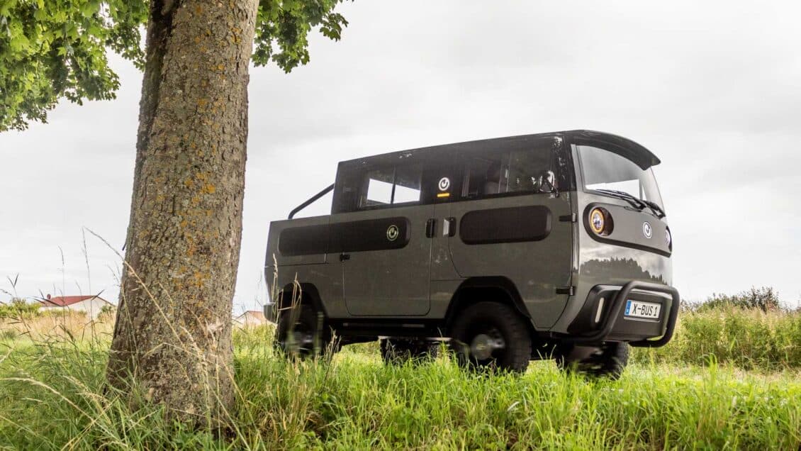 El XBUS es modular, eléctrico y llegará en 2022 por 18.000