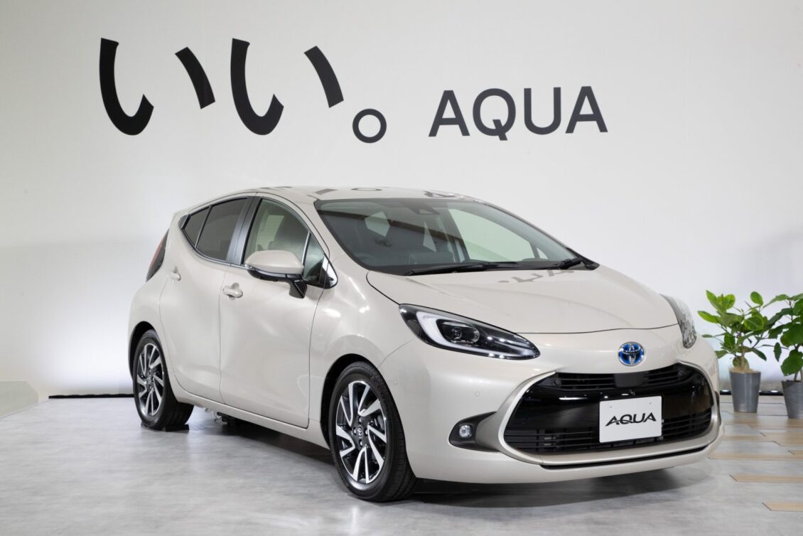 Así es la segunda generación del Toyota Aqua