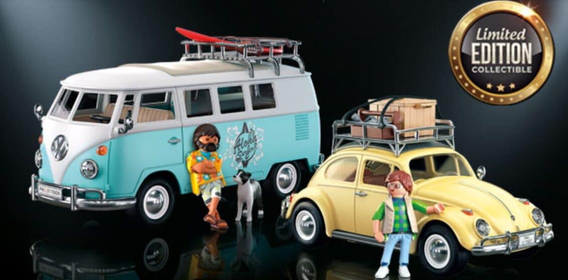 ¿Qué te parece lo último de Playmobil?: ediciones especiales de Volkswagen Beetle y T1
