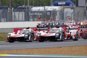 Toyota vuelve a volar en unas 24h de Le Mans plagadas de problemas