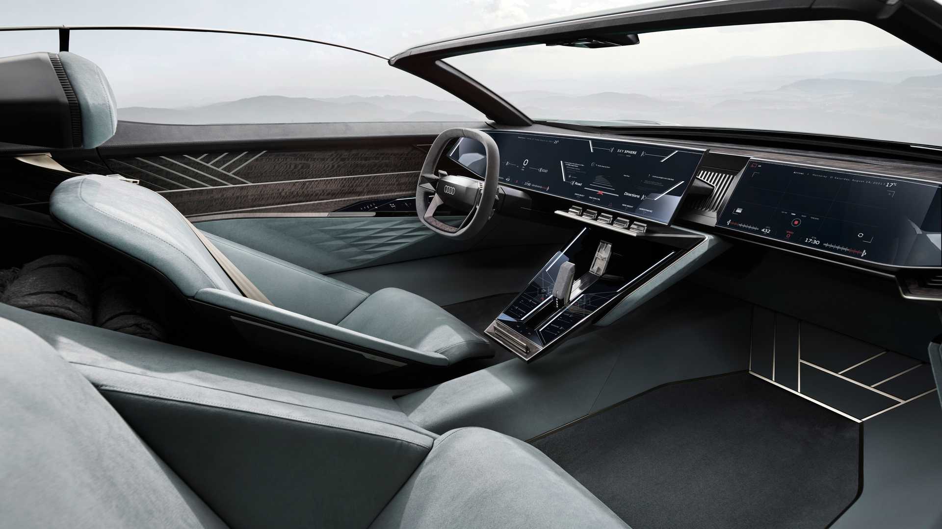 Lujo interior para el Audi Skysphere