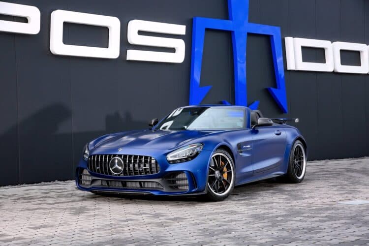 Con más de 300 CV extra, el Mercedes-AMG GT R Roadster de Posaidon se ríe de los Black Series