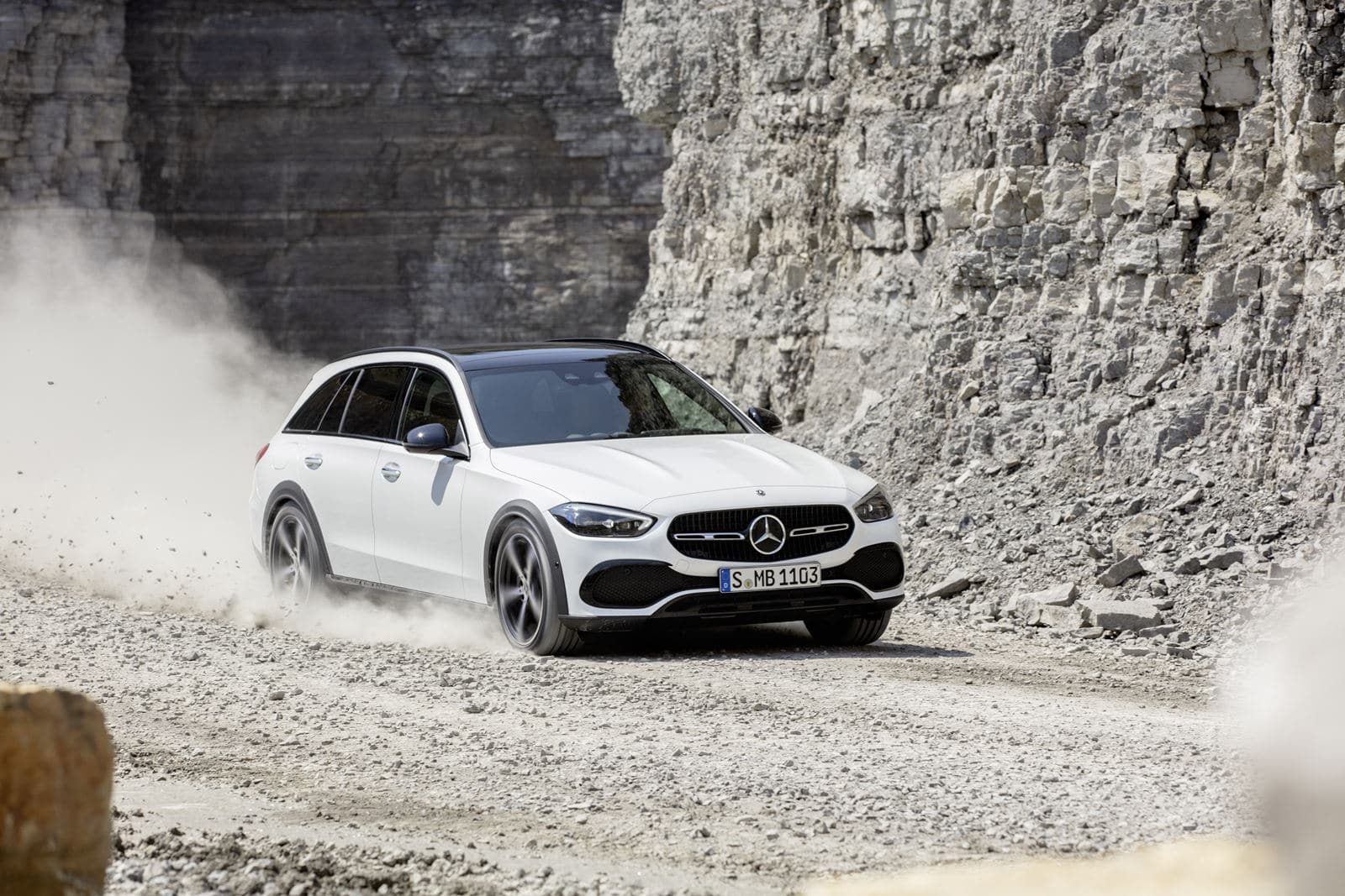 Mercedes Clase C All-Terrain blanco