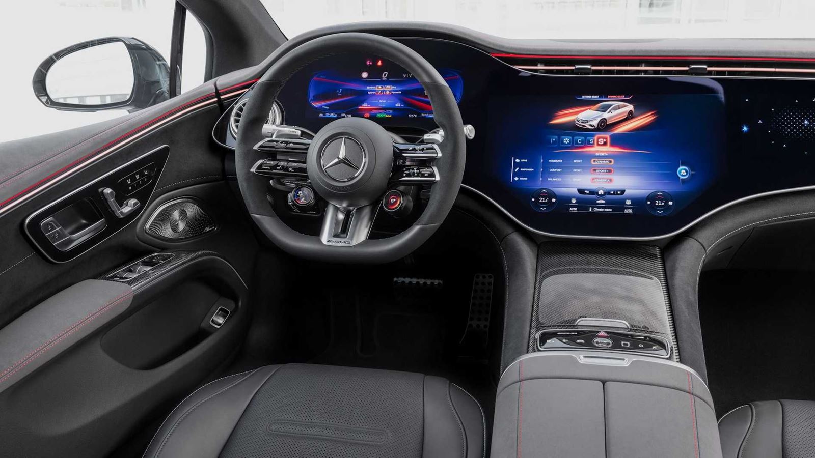 Mercedes AMG EQS interior