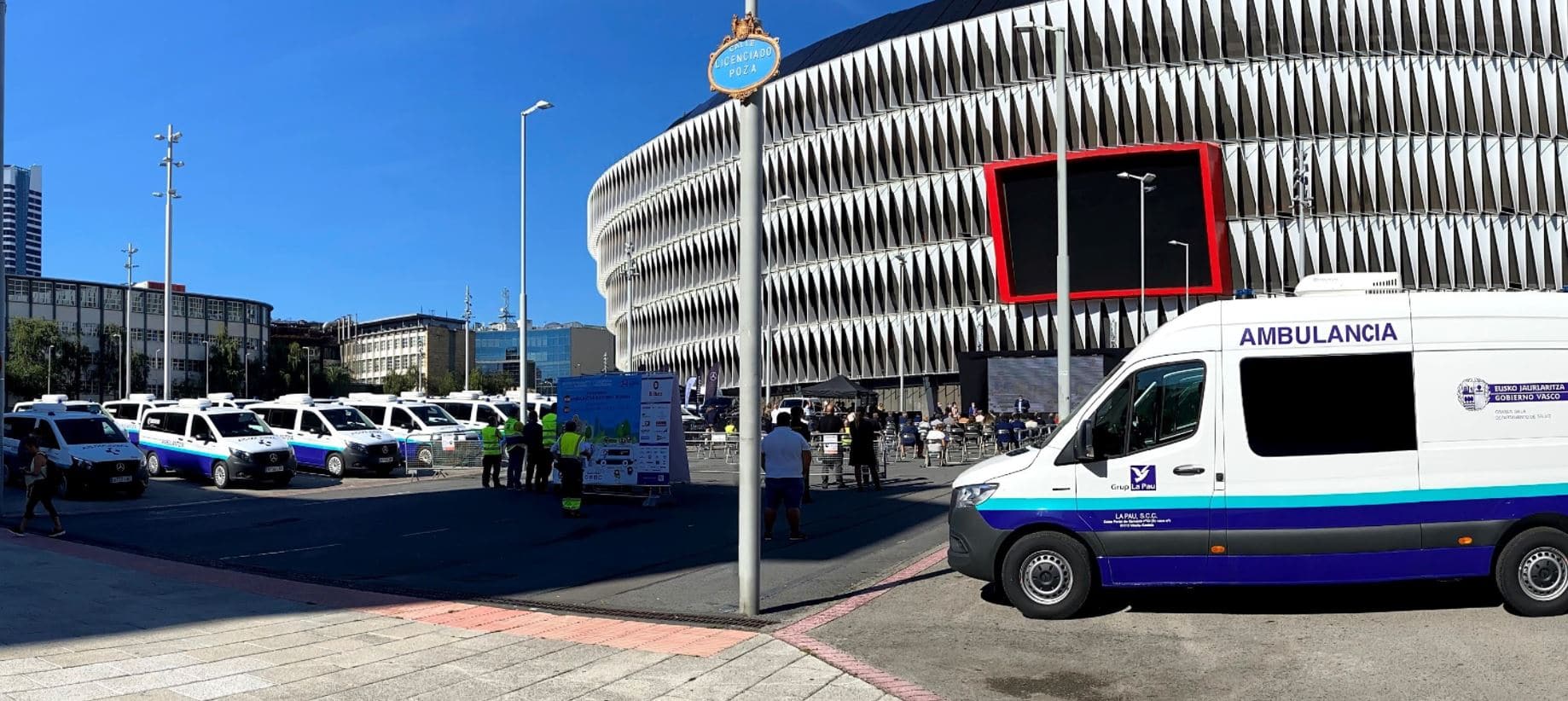 Ambulancia eléctrica Mercedes