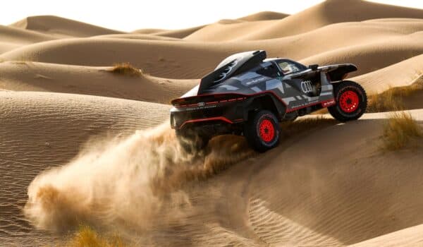 El Audi RS Q e-tron inicia sus pruebas en Marruecos