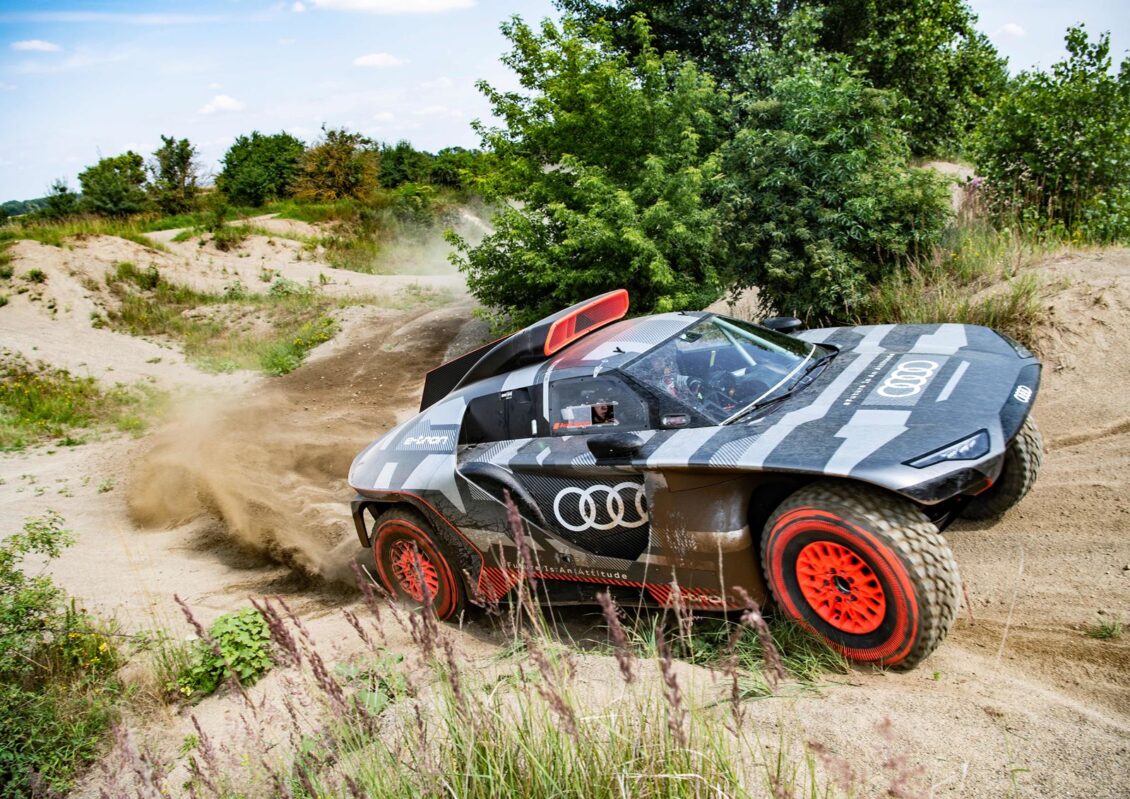 Así es el Audi eléctrico del Dakar de 680 CV que se recarga gracias a un motor TFSI del DTM