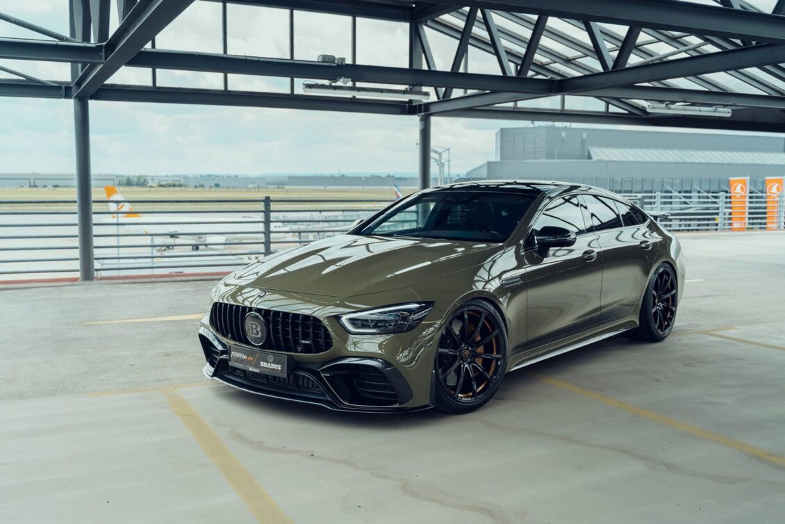 El último Mercedes-AMG GT 4 puertas Coupé de Brabus es un misil de 800 CV