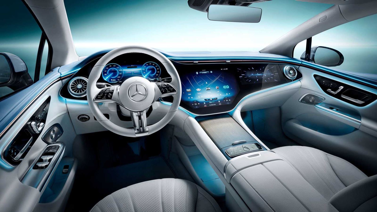 Interior Mercedes EQE