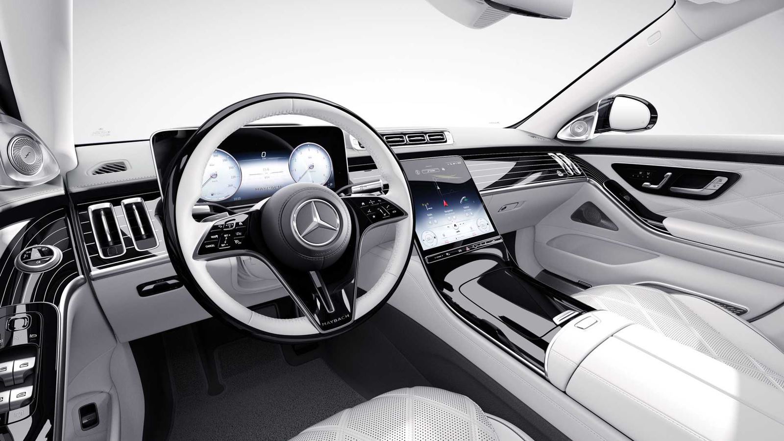 Maybach Clase S interior