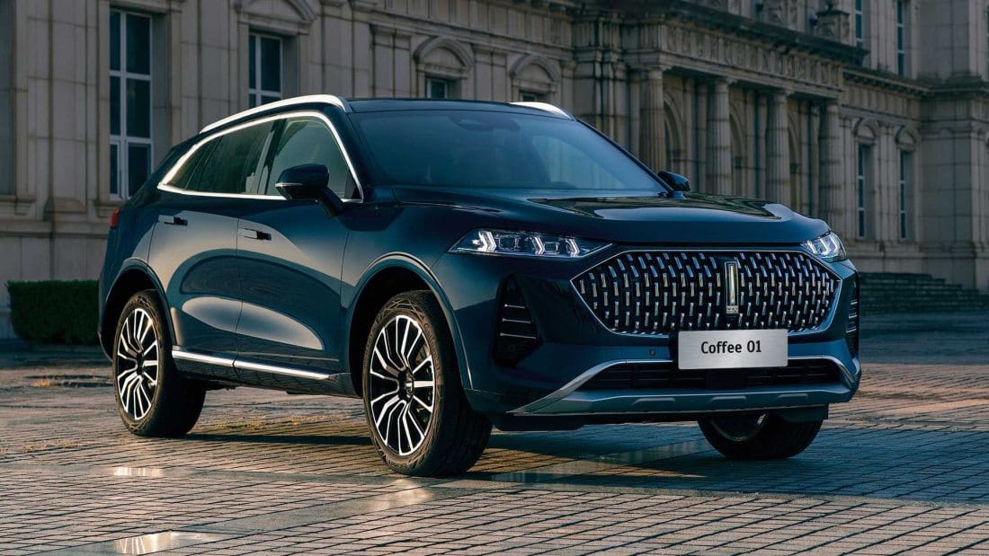 Wey Coffee 01, el PHEV de Great Wall que llega en 2022