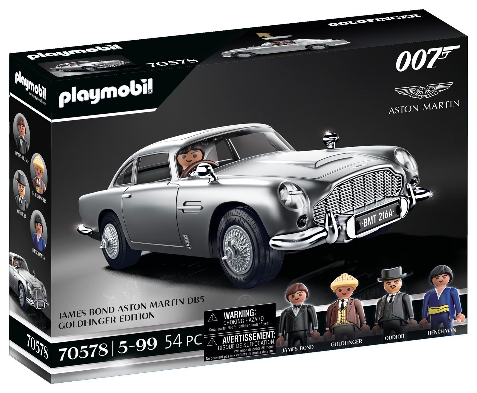 Aston Martin DB5 de PLAYMOBIL