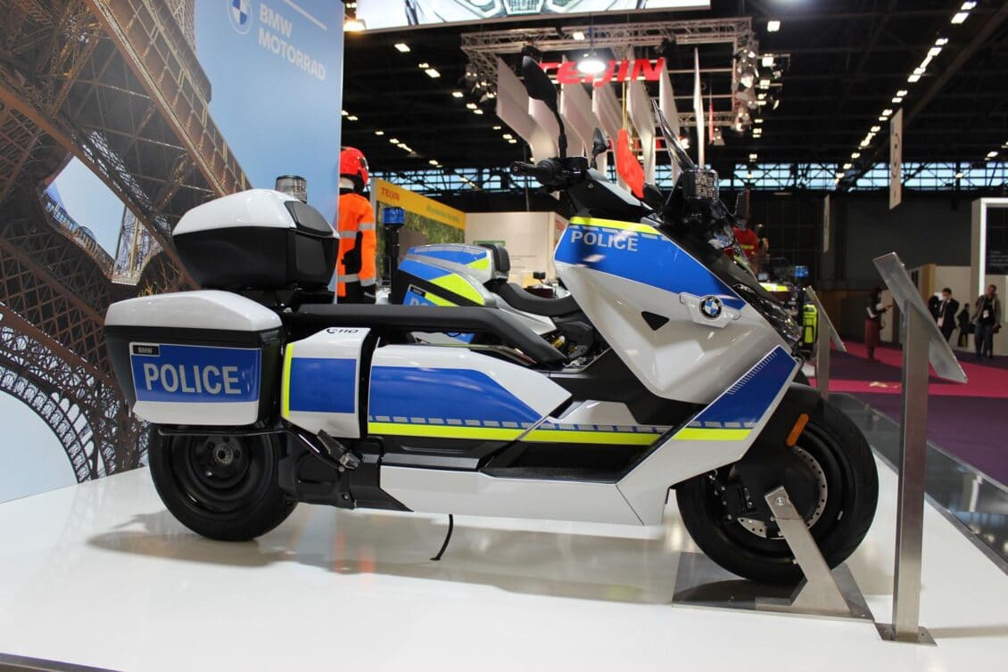 ¿Qué te parece la nueva moto eléctrica de BMW para la policía?