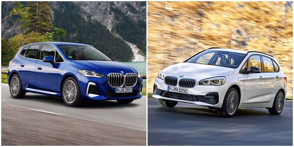 Comparación visual BMW Serie 2 Active Tourer: juzguemos los cambios