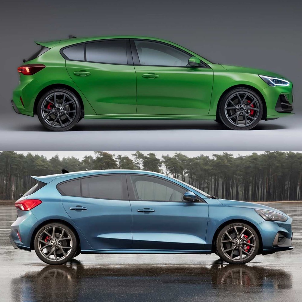 Visual comparison Ford Focus 2022: are you convinced by the change?