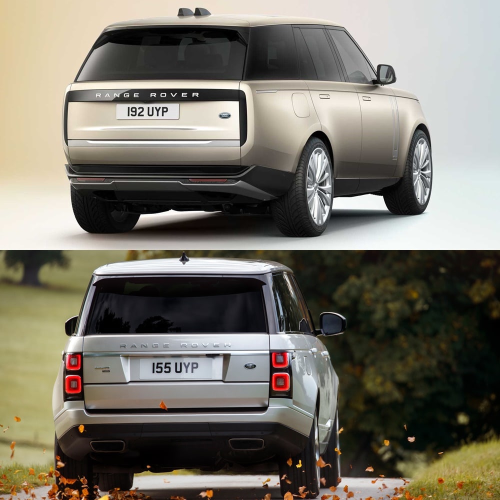 Visual comparison Range Rover 2022: let's judge its evolution