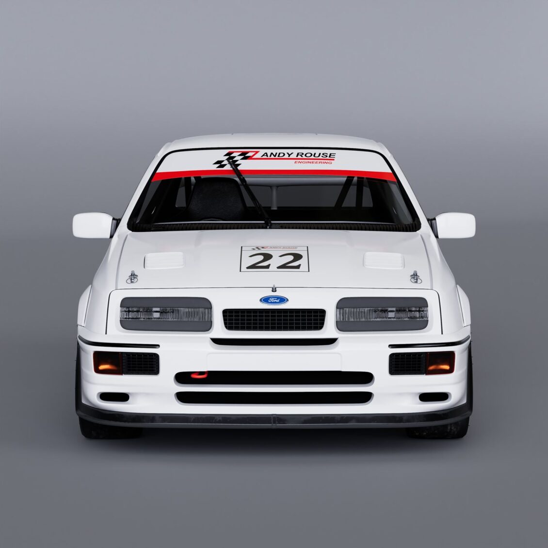 El Ford Sierra RS500 regresa y ojito con esta bestia del Grupo A con motor Cosworth YB de 567 CV