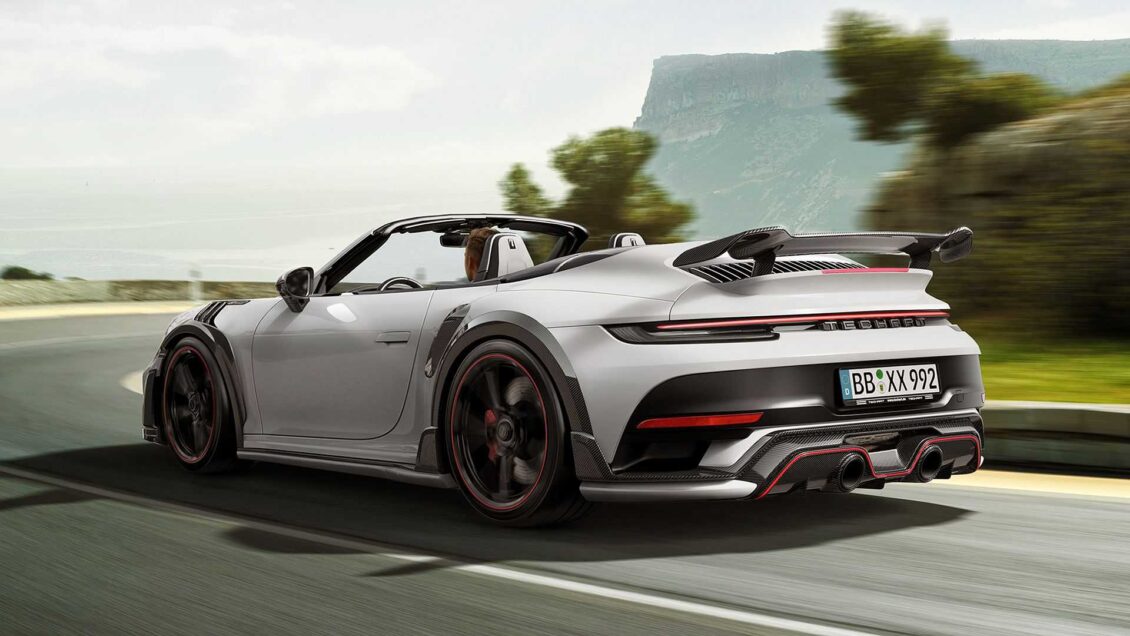 TechArt GTstreet R Cabriolet 2021: el 911 Turbo S con 800 CV a cielo abierto