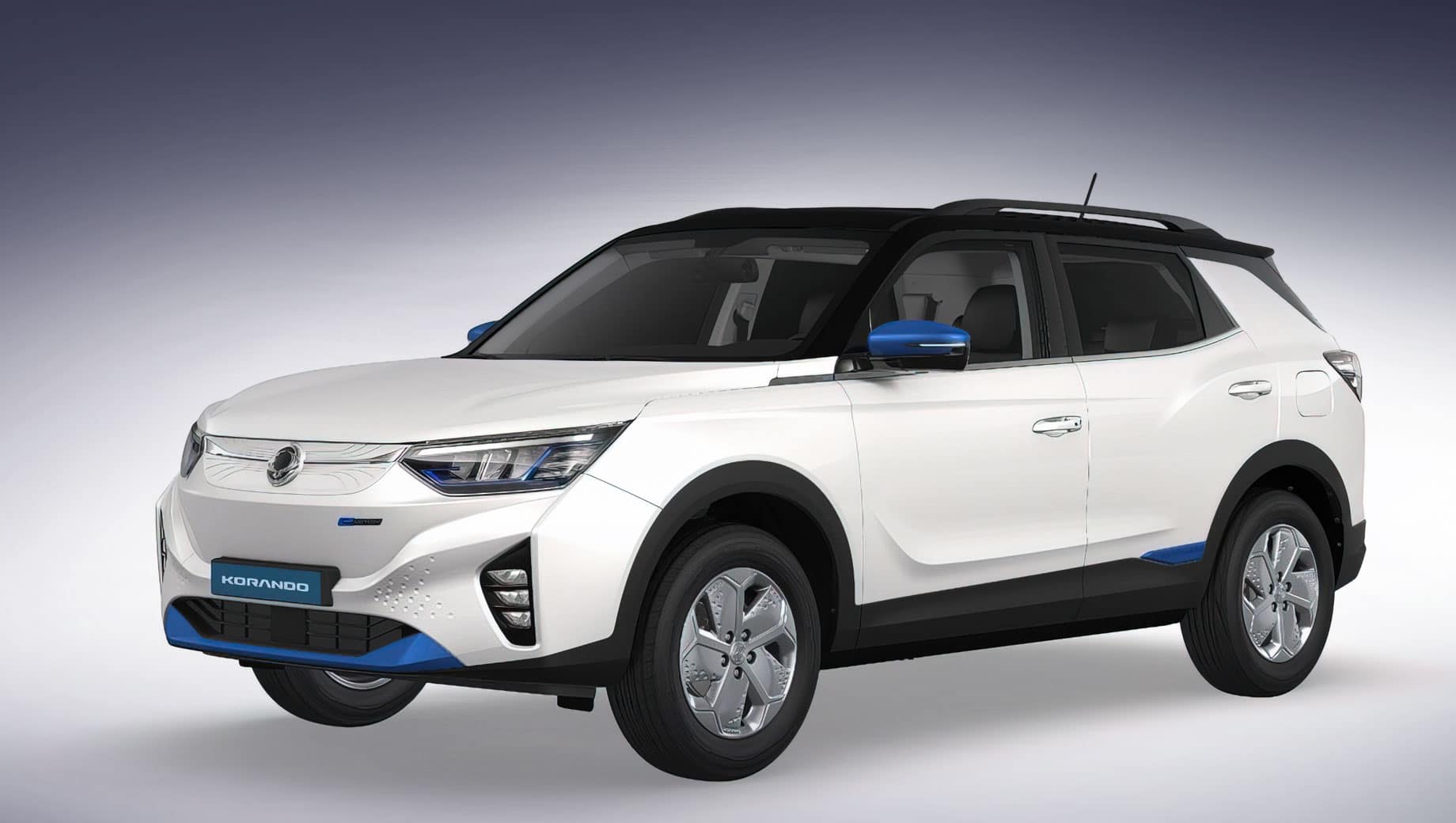 The SsangYong Korando e-Motion, ready for its arrival in Europe