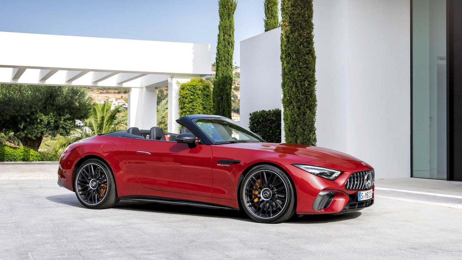 Mercedes-AMG SL rojo