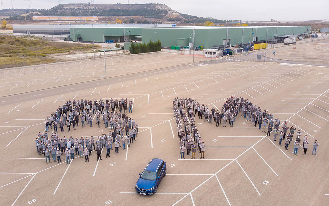 Palencia manufactures the 5 million unit of the Renault Mégane