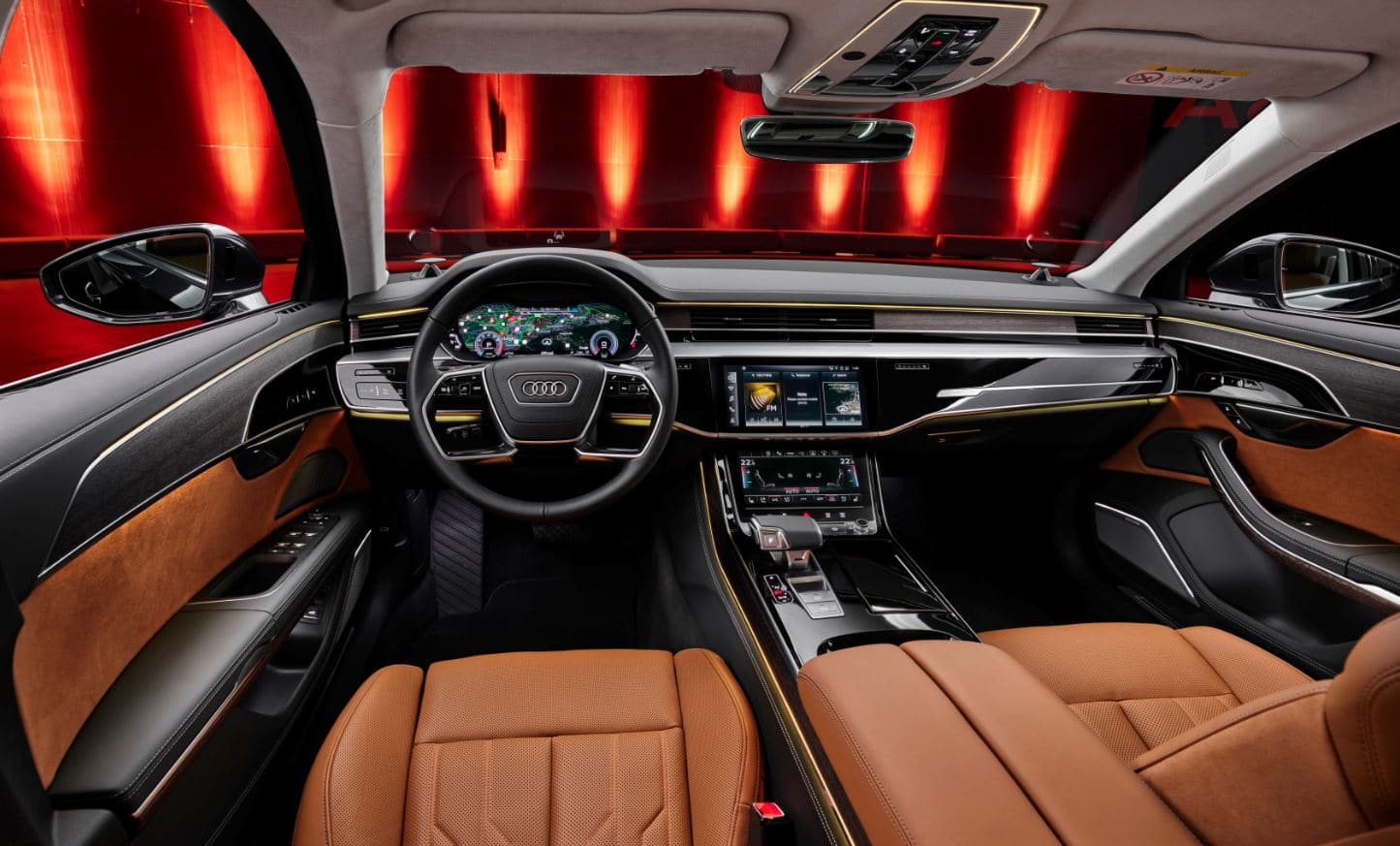 New Audi A8 interior