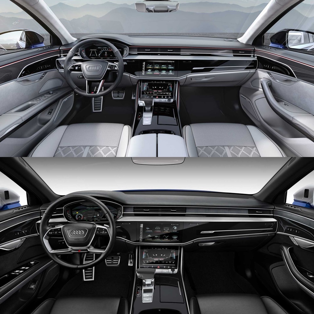 Visual comparison Audi A8 2022: Do you find the changes?