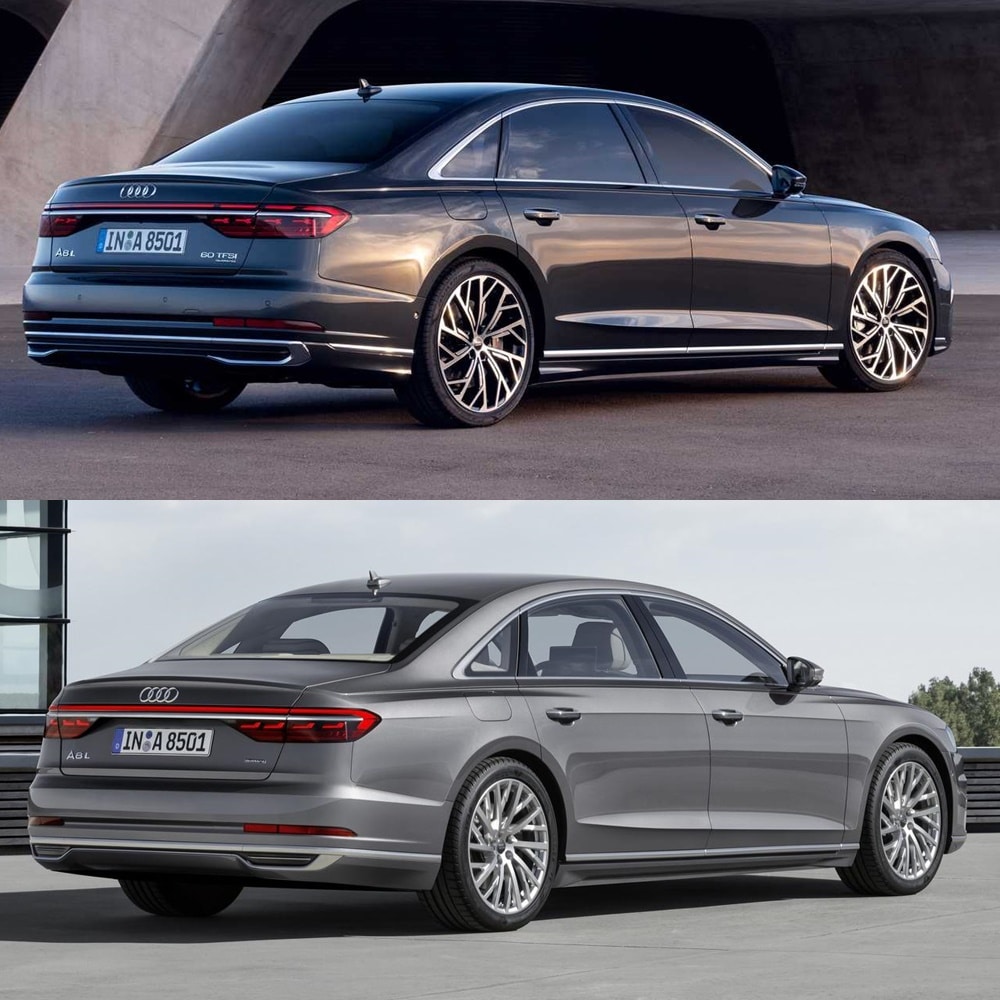 Visual comparison Audi A8 2022: Do you find the changes?