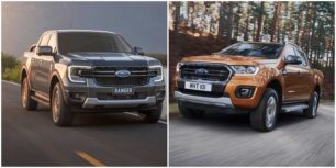 Comparación visual Ford Ranger 2022: una evolución que mola