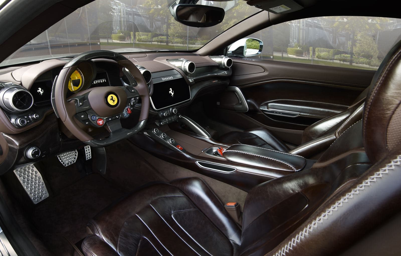 Ferrari BR20 interior