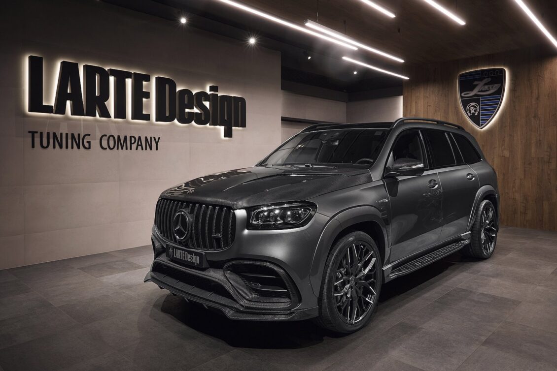 El Mercedes-AMG GLS 63 de Larte Design ha pasado una dieta rica en fibra