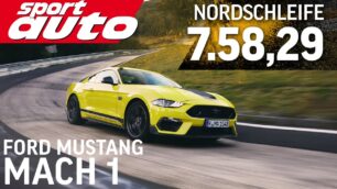 [Vídeo] Nürburgring y el Mustang Mach 1: ¿Quién dijo que solo vale para drag races?