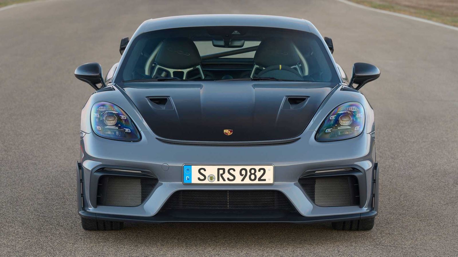 Porsche 718 Cayman GT4 RS frontal