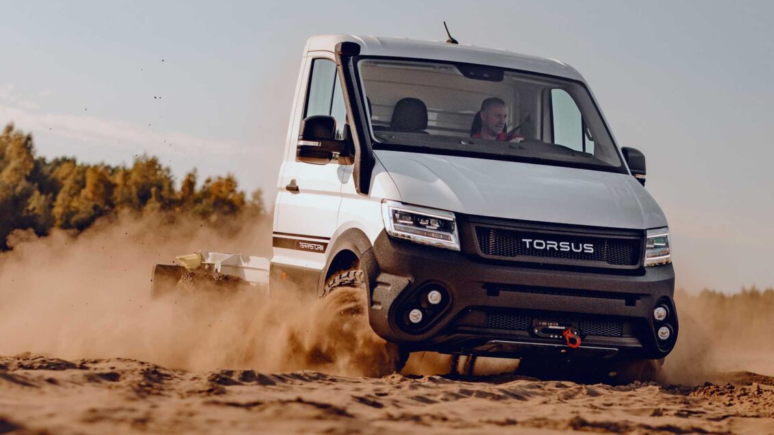 Torsus Terrastorm Chassis Cab: no conoces un VW Crafter chasis cabina más capaz